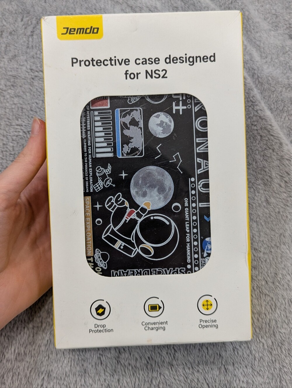 Soft Protective Case for NS2 Astronaut Themed